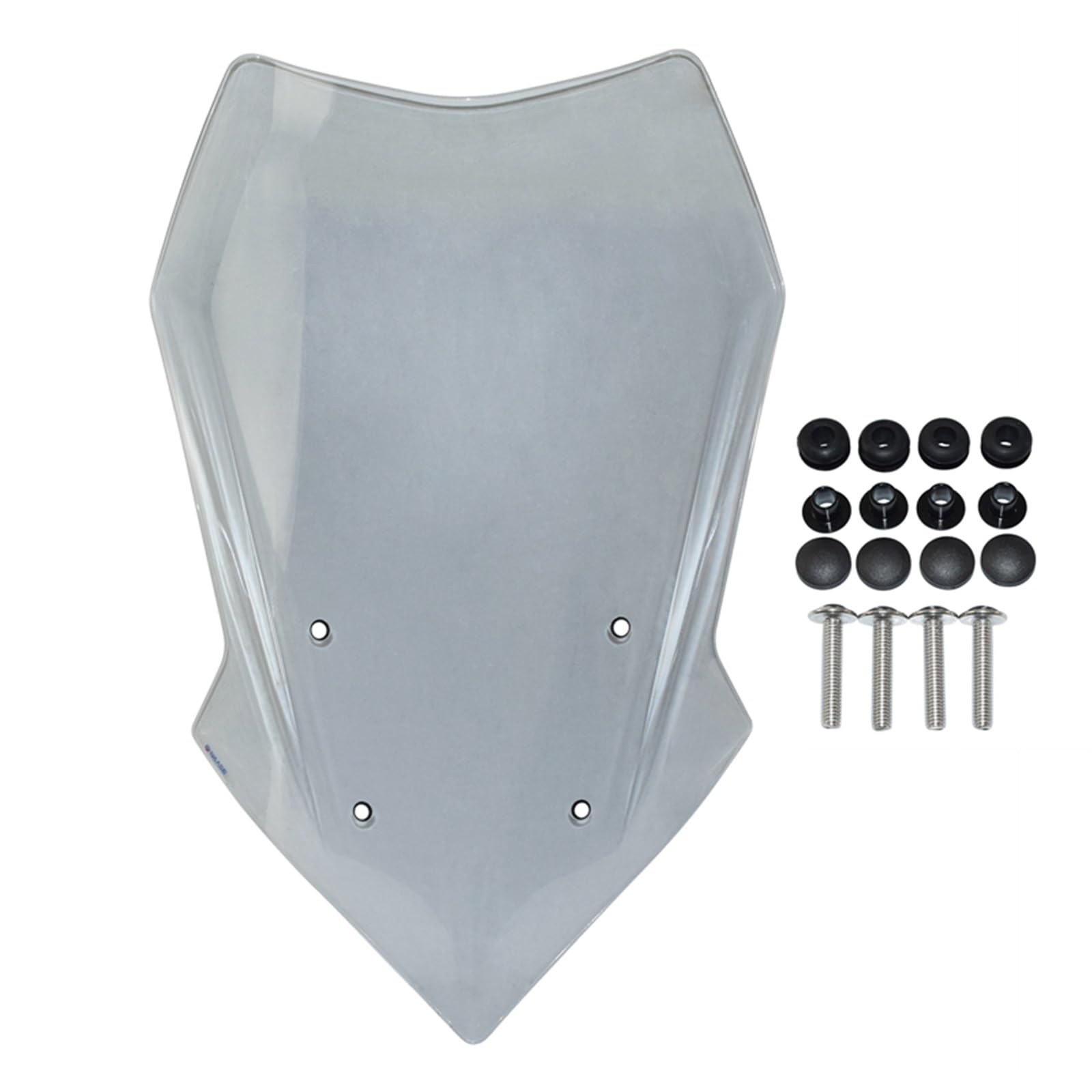 Dicke Windschutzscheiben-Spoiler-Verkleidungsabdeckung Für Für Tracer 9 9GT 2021 2022 Windschild Windabwei(Smoke Gray) von DZSQWETYU