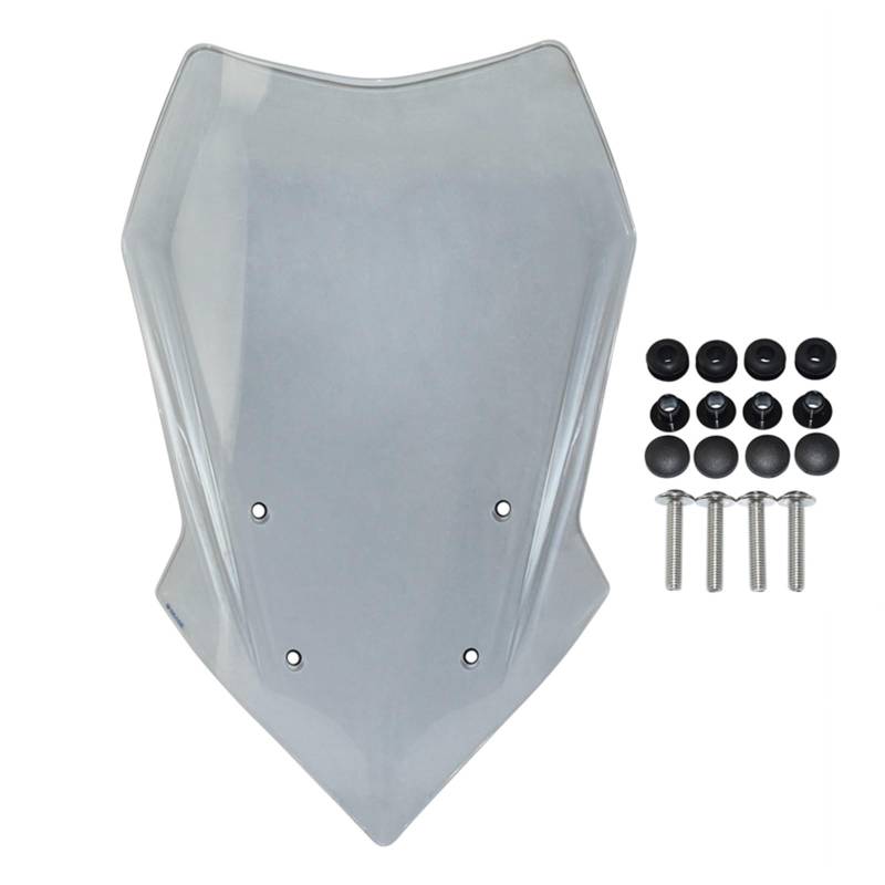 Dicke Windschutzscheiben-Spoiler-Verkleidungsabdeckung Für Für Tracer 9 9GT 2021 2022 Windschild Windabwei(Smoke Gray) von DZSQWETYU
