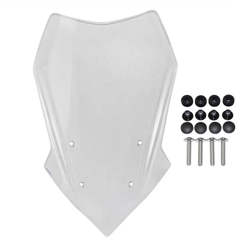 Dicke Windschutzscheiben-Spoiler-Verkleidungsabdeckung Für Für Tracer 9 9GT 2021 2022 Windschild Windabwei(Transparent) von DZSQWETYU
