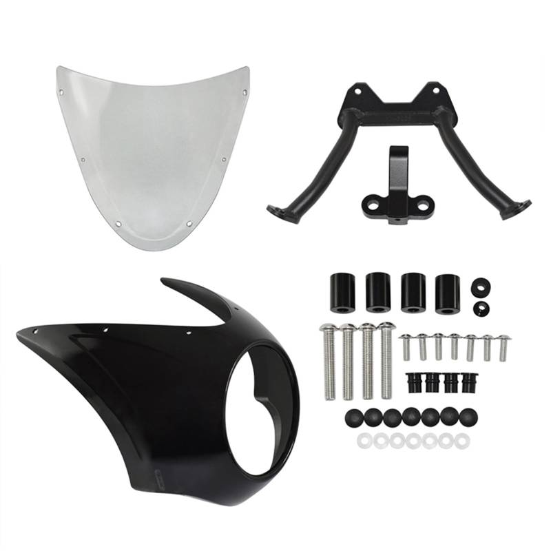 Front Dome Headlight Windscreen Windshield Headlamp Fairing Cover for for R18 2020-2022 Windschild Windabwei(Light Smoke 2) von DZSQWETYU