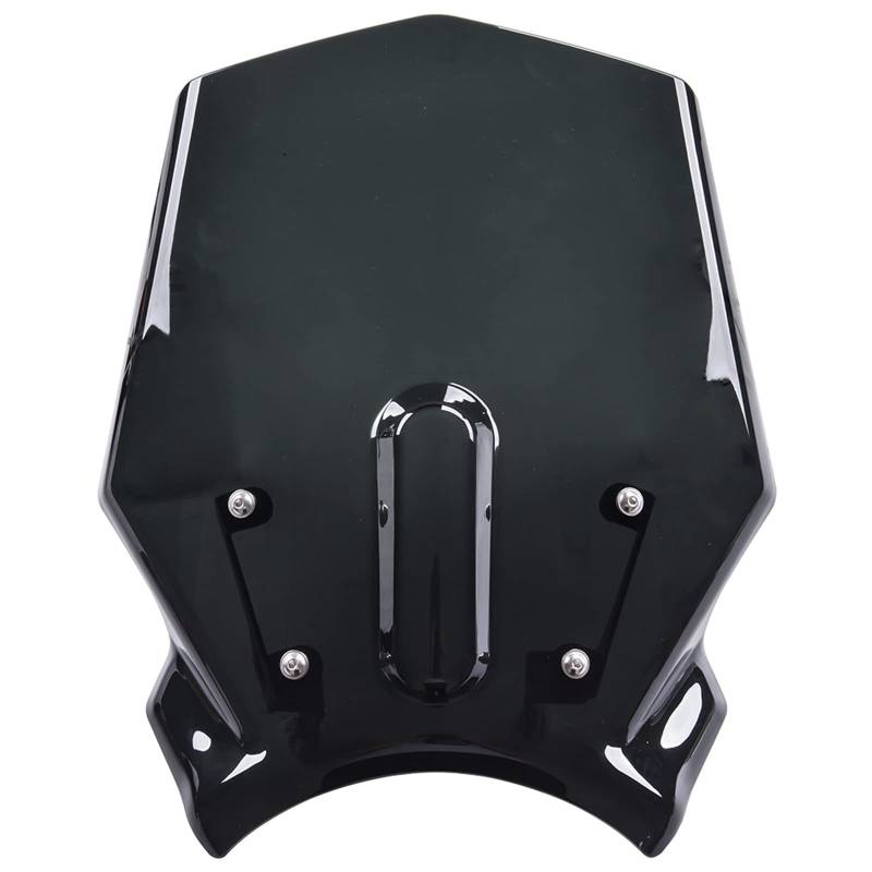 Für CB1000R Für CB650R 2018-2022 Windschutzscheibe Luftstrom Windabweiser Armaturenbrett Windschild Windabwei(Schwarz) von DZSQWETYU