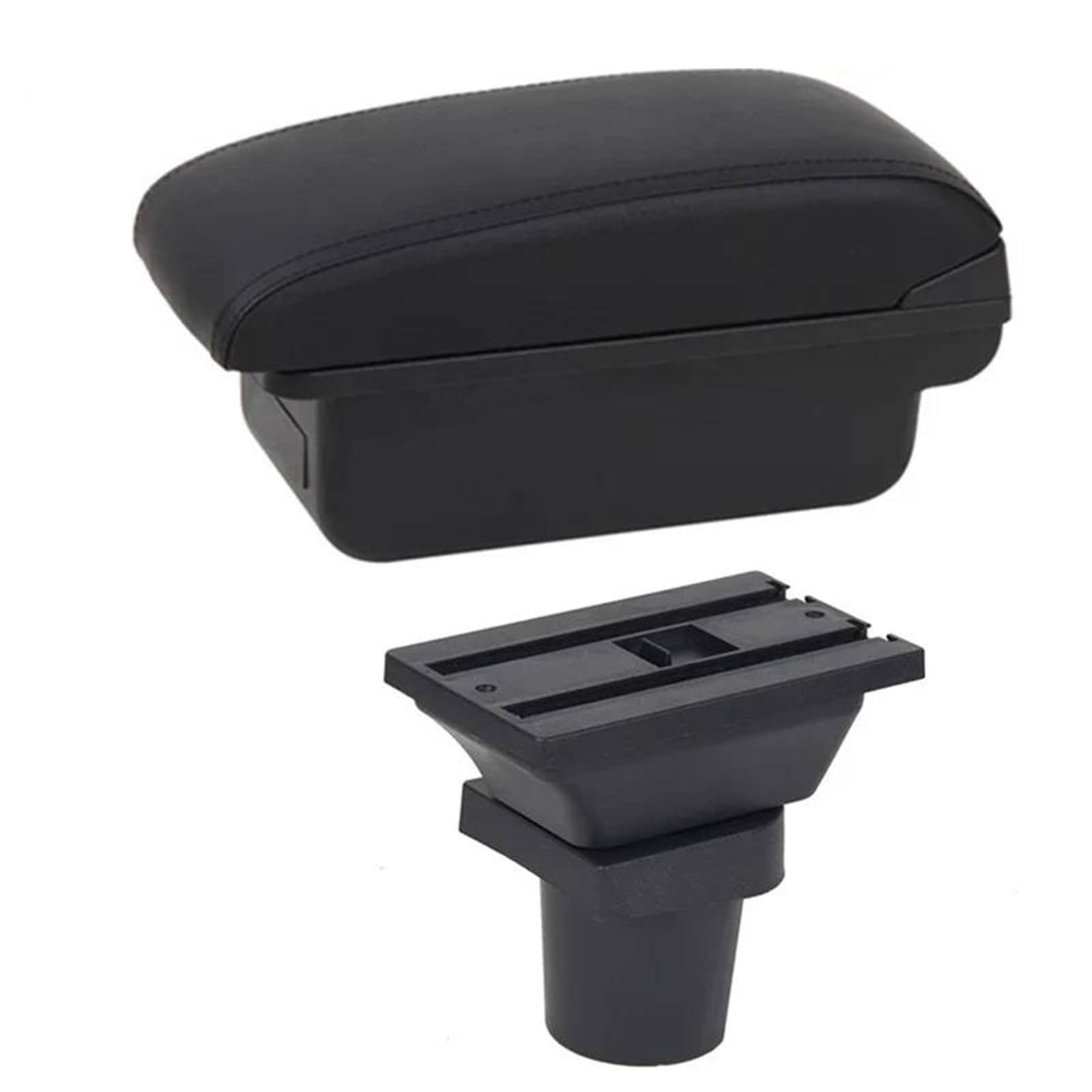 Mittelarmlehne Armlehne Armlehne Box Für Toyota Für Yaris Für Vitz 1998-2011 Center Console Storage Box USB Aufbewahrungskonsole(Style B1) von DZSQWETYU