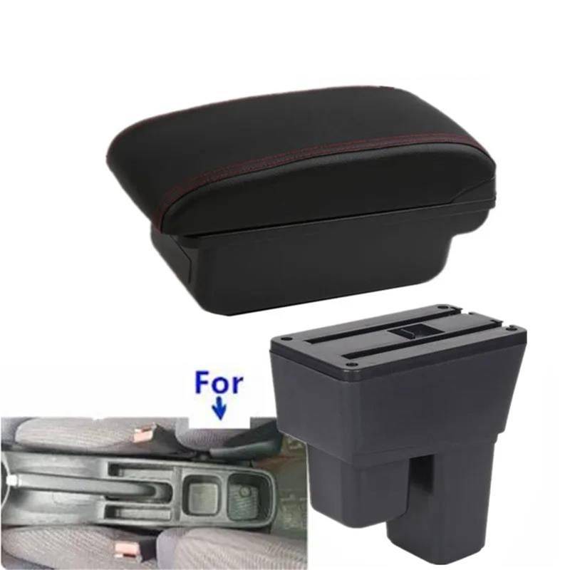 Mittelarmlehne Armlehne Für Fit Für Jazz 2 2008 2009 2010 2011 2012 2013 Auto-Armlehnenbox Arm-Aufbewahrungsbox Autozubehör Aufbewahrungskonsole(Style A2) von DZSQWETYU