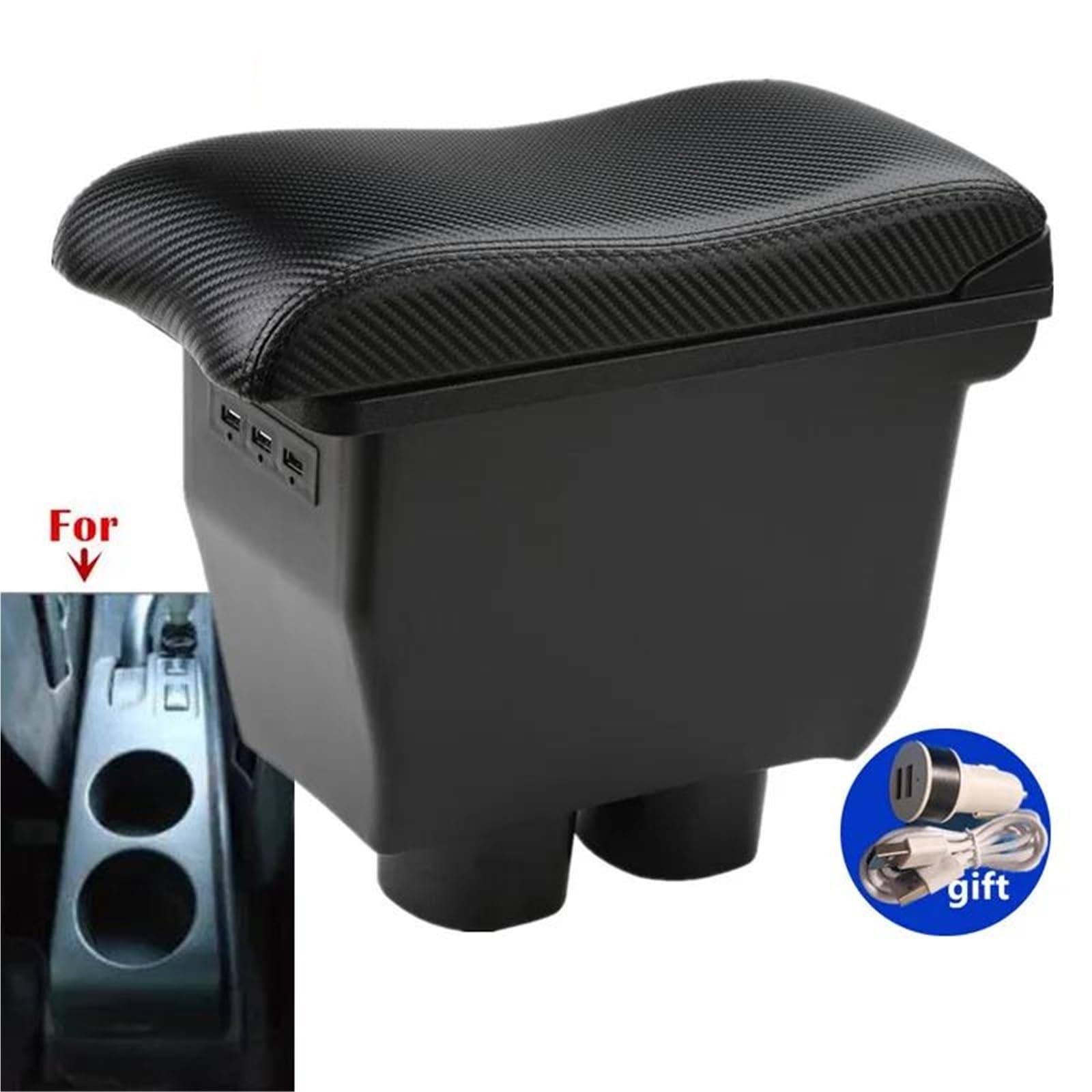 Mittelarmlehne Armlehne Für Nissan Für Sylphy Für Versa Für Tiida Für Latio Auto Armlehne Box Interior Center Storage Box Aufbewahrungskonsole(Style C6) von DZSQWETYU