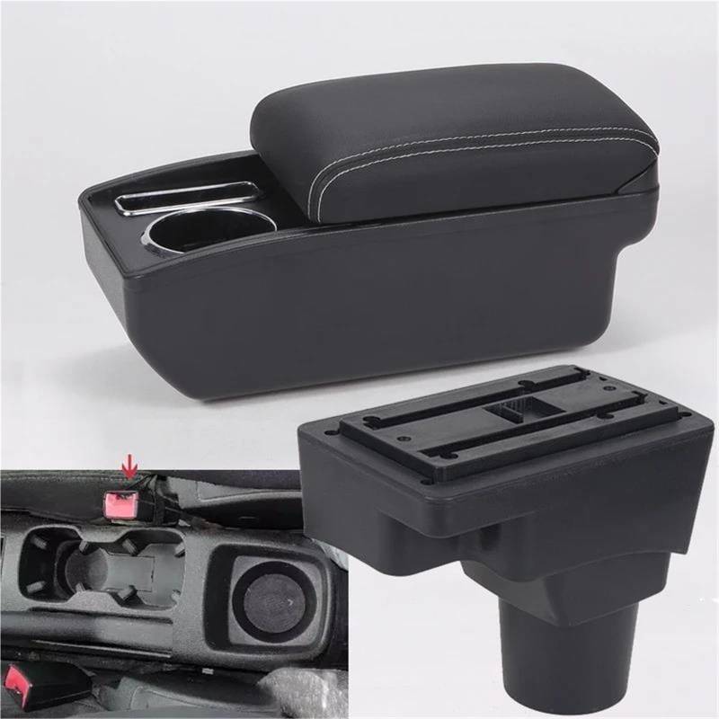 Mittelarmlehne Armlehnenbox Für Chevy Für Sonic Für Aveo Für Lova Für T250 T300 Armlehne Dedizierte Aufbewahrungsbox Innenraum Aufbewahrungskonsole(Style C3) von DZSQWETYU