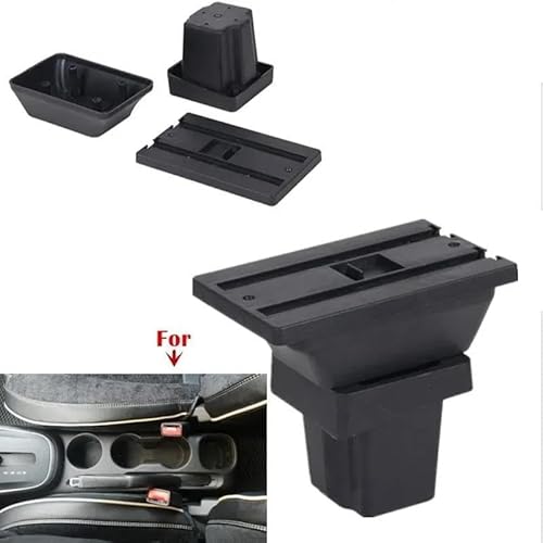 Mittelarmlehne Armlehnenbox Für Chevy Für Tracker Für Holden Für Trax 2013-2020 Autoarmlehne Autoarm-Aufbewahrungsbox Nachrüstung Aufbewahrungskonsole(Style D3) von DZSQWETYU