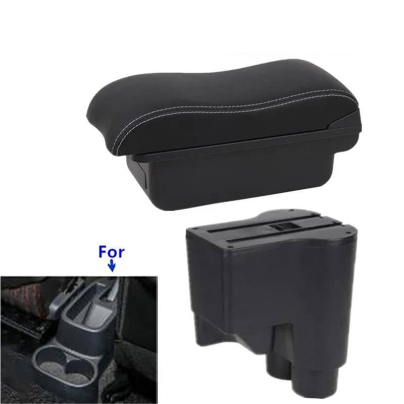 Mittelarmlehne Armlehnenbox Für Daihatsu Für Sirion Für Materia 2007–2015 Auto-Armlehnen-Aufbewahrungsbox Nachrüst-Autozubehör Aufbewahrungskonsole(Style A6) von DZSQWETYU