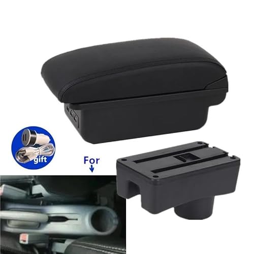 Mittelarmlehne Armlehnenbox Für Hyundai Für Accent Für Tagaz Auto Armlehnenbox Innenteile Center Storage Box Zubehör Aufbewahrungskonsole(Style B1) von DZSQWETYU