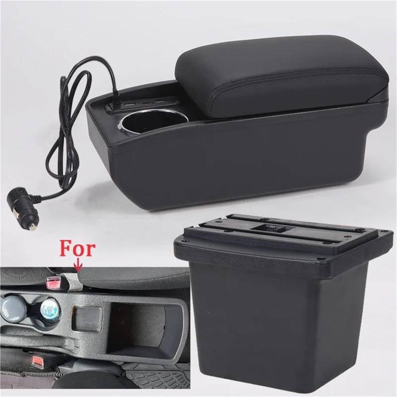Mittelarmlehne Armlehnenbox Für Hyundai Für Elantra Für Touring Für I30 2007–2011 Auto-Armlehnen-Aufbewahrungsbox Autozubehör Aufbewahrungskonsole(Style A2) von DZSQWETYU