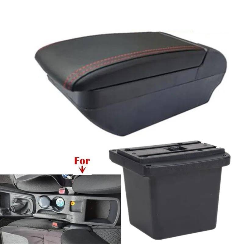 Mittelarmlehne Armlehnenbox Für Hyundai Für Elantra Für Touring Für I30 FD I30cw 2007–2011 Auto-Armlehnen-Aufbewahrungsbox Aufbewahrungskonsole(Style F2) von DZSQWETYU