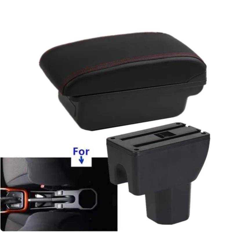 Mittelarmlehne Armlehnenbox Für Suzuki Für Ignis Auto Armlehnenbox Retrofit Teile Innenaufbewahrungsbox Aufbewahrungskonsole(Style A2) von DZSQWETYU