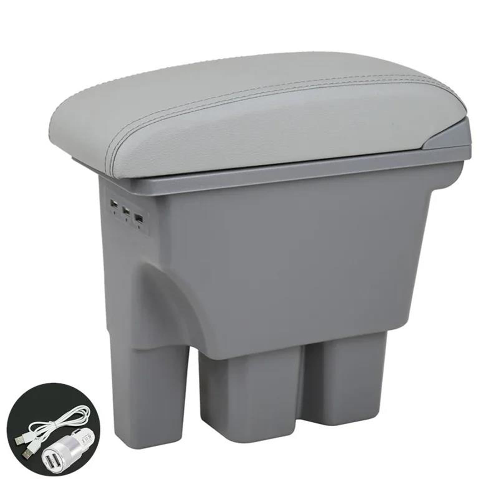 Mittelarmlehne Armlehnenbox Für Suzuki Für Jimny JB74 2017 2018 2019 2020 2021 Autoarmlehne Retrofit Teile Aufbewahrungsbox Aufbewahrungskonsole(Style 3) von DZSQWETYU