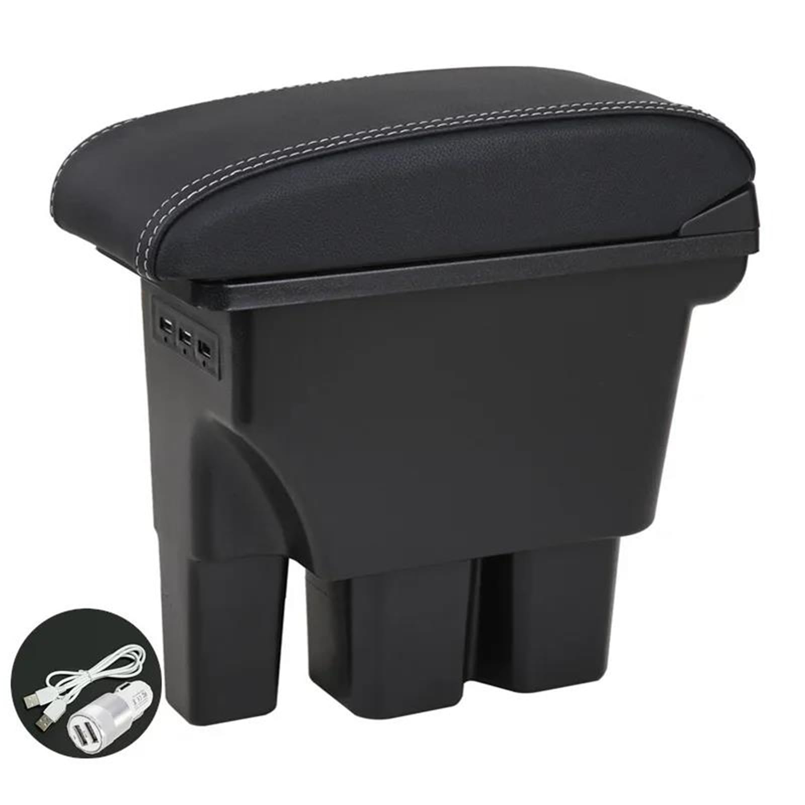 Mittelarmlehne Armlehnenbox Für Suzuki Für Jimny JB74 2017 2018 2019 2020 2021 Autoarmlehne Retrofit Teile Aufbewahrungsbox Aufbewahrungskonsole(Style 5) von DZSQWETYU