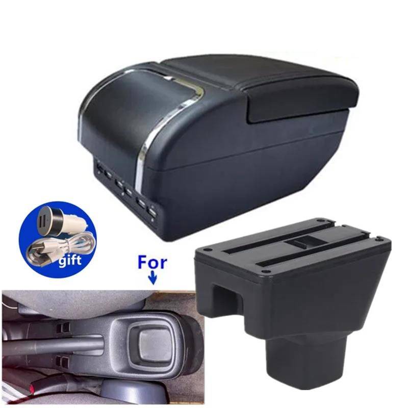 Mittelarmlehne Armlehnenbox Für Suzuki Für SX4 Auto-Armlehnenbox Innenausstattung Nachrüstteile Zentrale Aufbewahrungsbox Aufbewahrungskonsole(Style E1) von DZSQWETYU