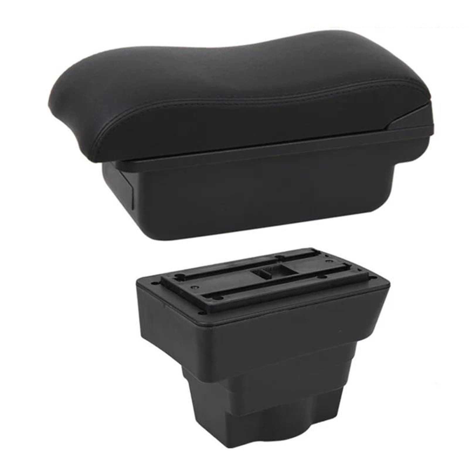 Mittelarmlehne Auto Armlehne Box Für Astra J 2012-2022 Zentrale Konsole Armlehne Storage Box USB Aufbewahrungskonsole(Style B4) von DZSQWETYU