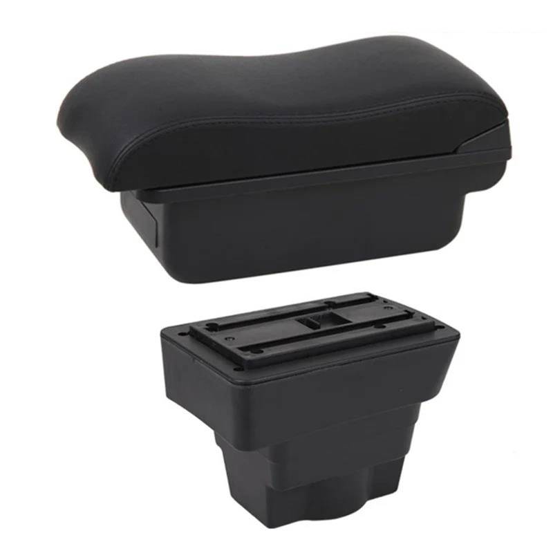 Mittelarmlehne Auto Armlehne Box Für Astra J 2012-2022 Zentrale Konsole Armlehne Storage Box USB Aufbewahrungskonsole(Style B4) von DZSQWETYU