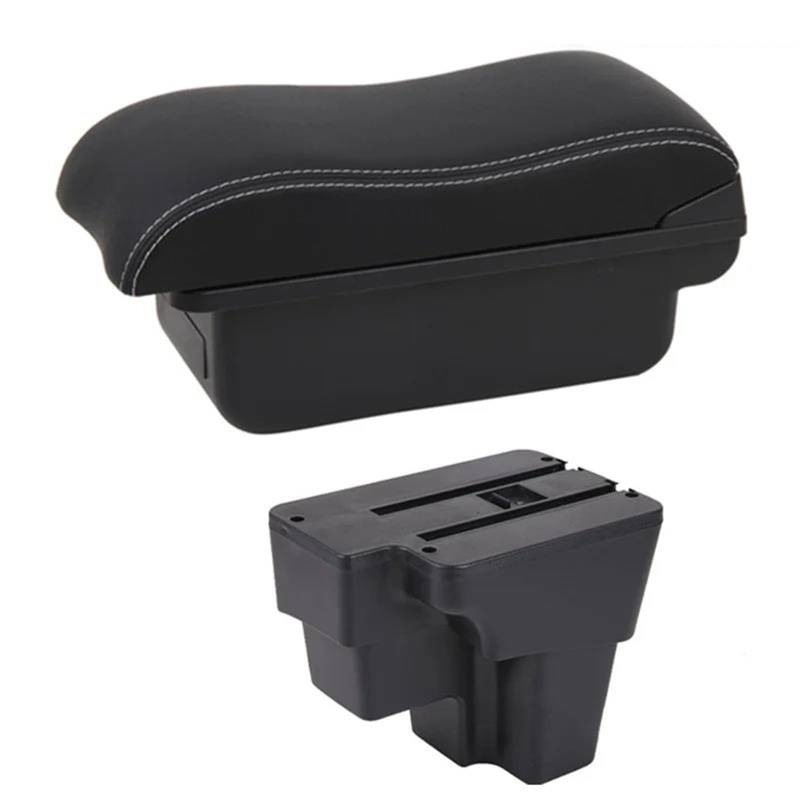 Mittelarmlehne Auto Armlehne Box Für Kia Für Rio Für Stonic 2015-2021 Retrofit Teile Center Storage Box Aufbewahrungskonsole(Style B6) von DZSQWETYU