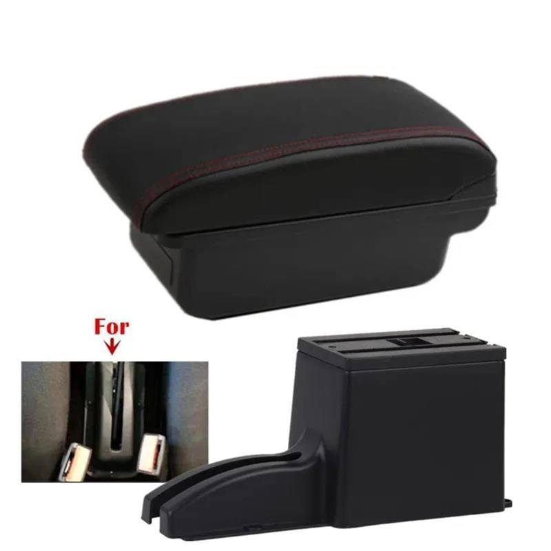 Mittelarmlehne Auto Armlehne Für Lada Für Kalina Für Nissan Für Datsun Armlehne Box Auto Lagerung Box Innen Nachrüstung Aufbewahrungskonsole(Style A2) von DZSQWETYU