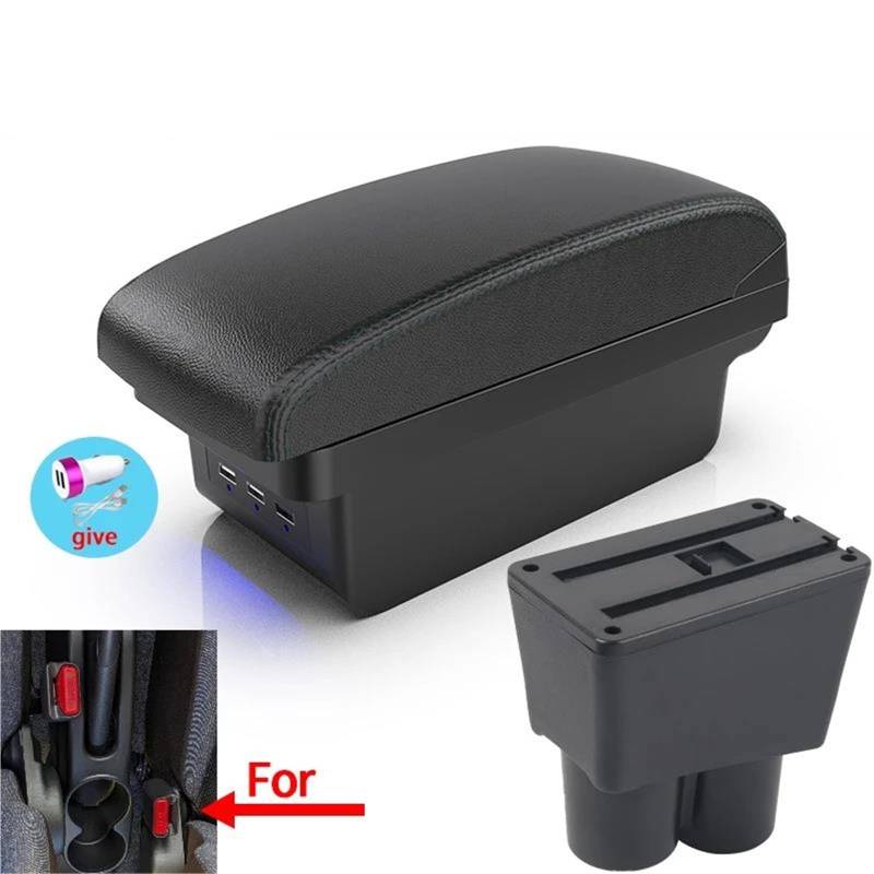 Mittelarmlehne Für Suzuki Für Alto Auto Armlehne Box Zubehör Aufbewahrungsbox Auto Modifikation Innenraum Autozubehör Aufbewahrungskonsole(Style B2) von DZSQWETYU