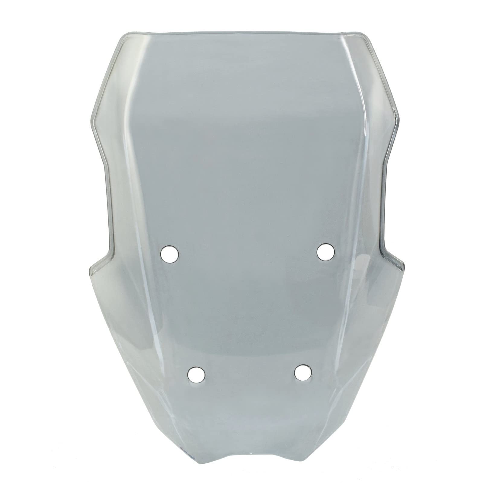 Motorcycle Windscreen Windshield Shield Spoiler Wind Deflector for for C400X 2018-2022 Windschild Windabwei(Smoke Grey) von DZSQWETYU
