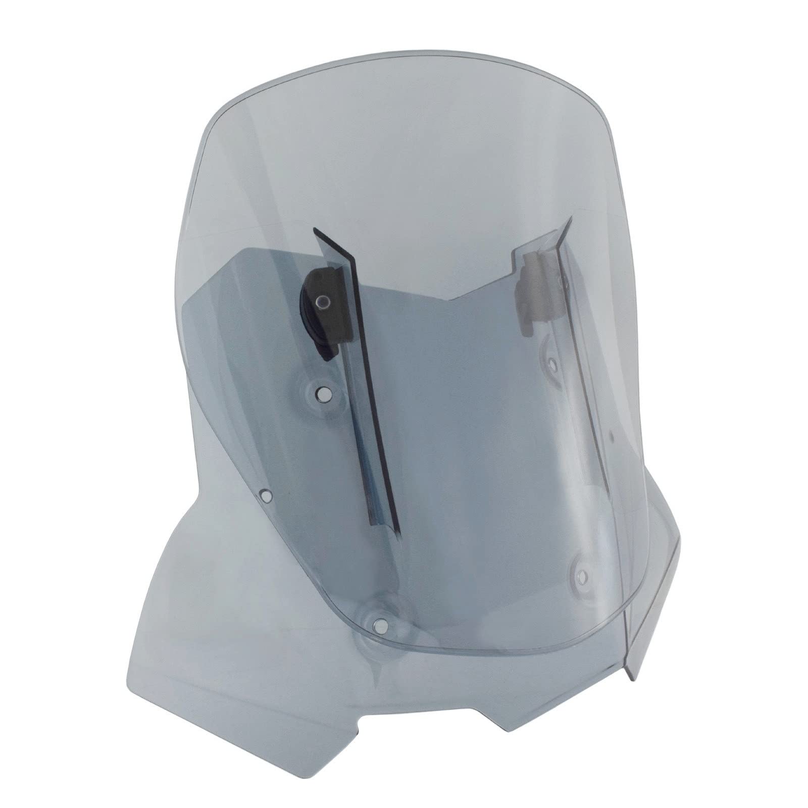 Motorrad Einstellbare Windschutzscheibe Für F750GS Für F850GS 2018-2022 Windschild Windabwei(Smoke Grey) von DZSQWETYU