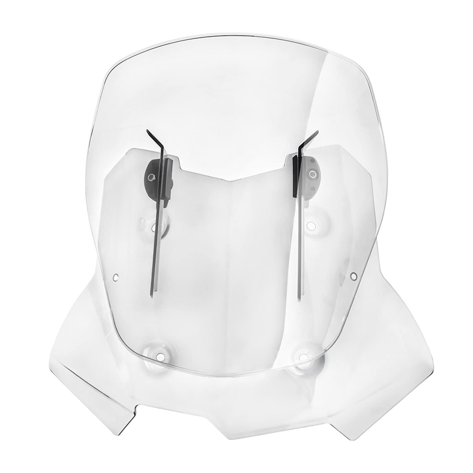 Motorrad Einstellbare Windschutzscheibe Für F750GS Für F850GS 2018-2022 Windschild Windabwei(Transparent) von DZSQWETYU