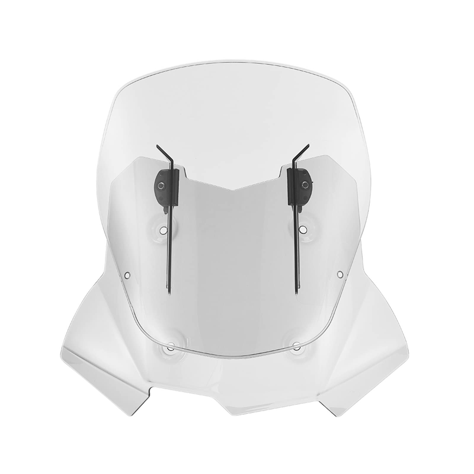 Motorrad Einstellbare Windschutzscheibe Für F750GS Für F850GS 2020 Windschutzscheibe Deflektoren Windschild Windabwei(Transparent) von DZSQWETYU