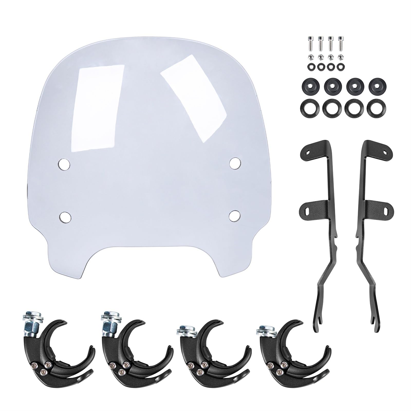Motorrad-Windschutzscheibe Für Sportster Für S RH1250S 2021–2023 Mit Halterung Windschild Windabwei(Light Smoke) von DZSQWETYU