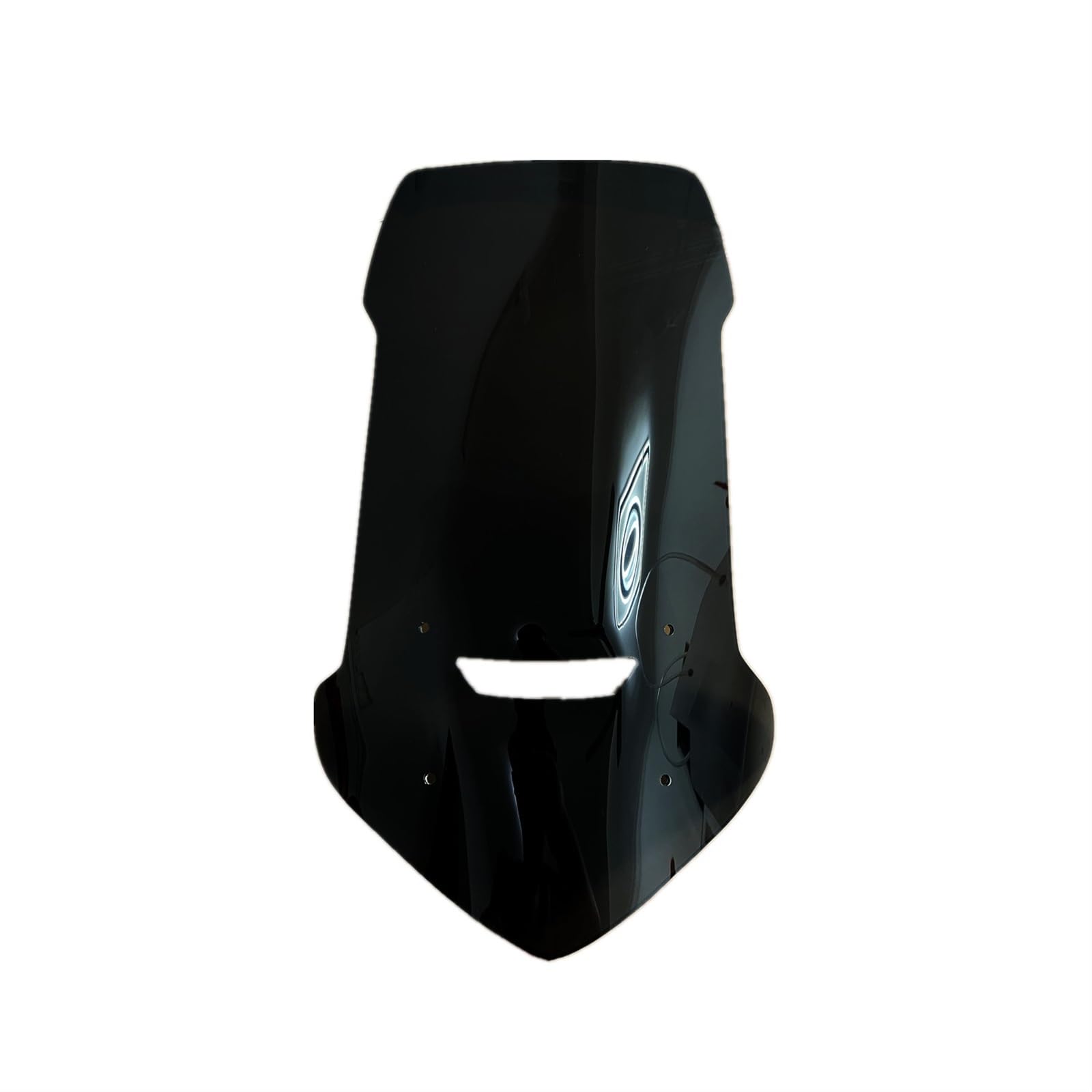 Motorrad Windschutzscheibe Windschutzscheibe Verkleidung Zubehör Für NC700X Für NC750X 2016-2020 Windschild Windabwei(Schwarz,50cm) von DZSQWETYU