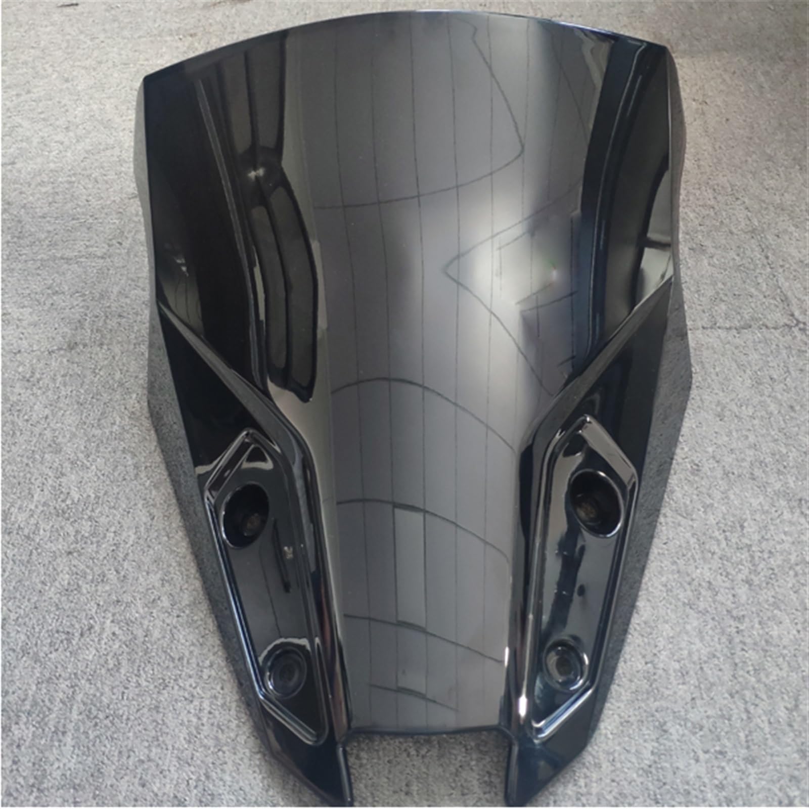 Motorrad-Windschutzscheiben-Zubehör Für Suzuki Für GSX-S1000GT 2022 Windschild Windabwei(Light Black) von DZSQWETYU