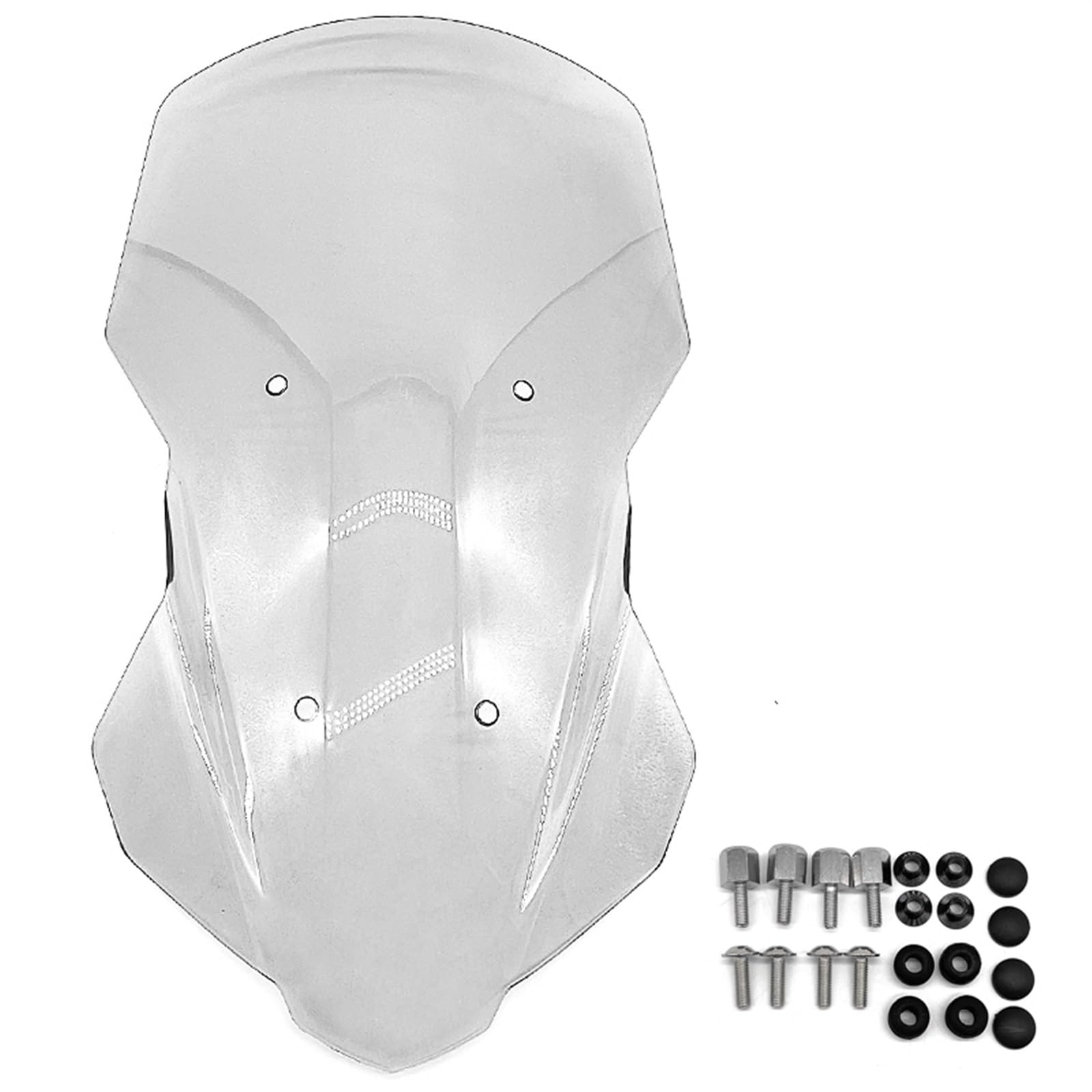 Windschutzscheibe Für Für Tracer 700 2020–2022 Motorrad-Windabweiser Windschild Windabwei(Clear) von DZSQWETYU