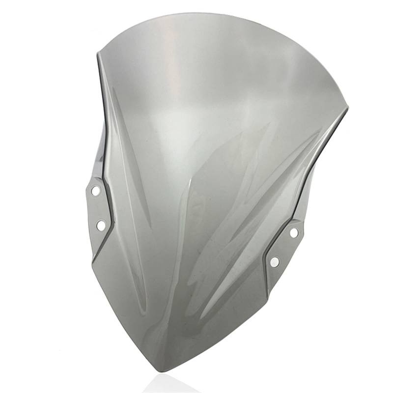 Windschutzscheibe Spoiler Windschutzscheibe Für Kawasaki Für Ninja 400 Für Ninja 250 2018-2021 Windschild Windabwei(Light Smoke) von DZSQWETYU