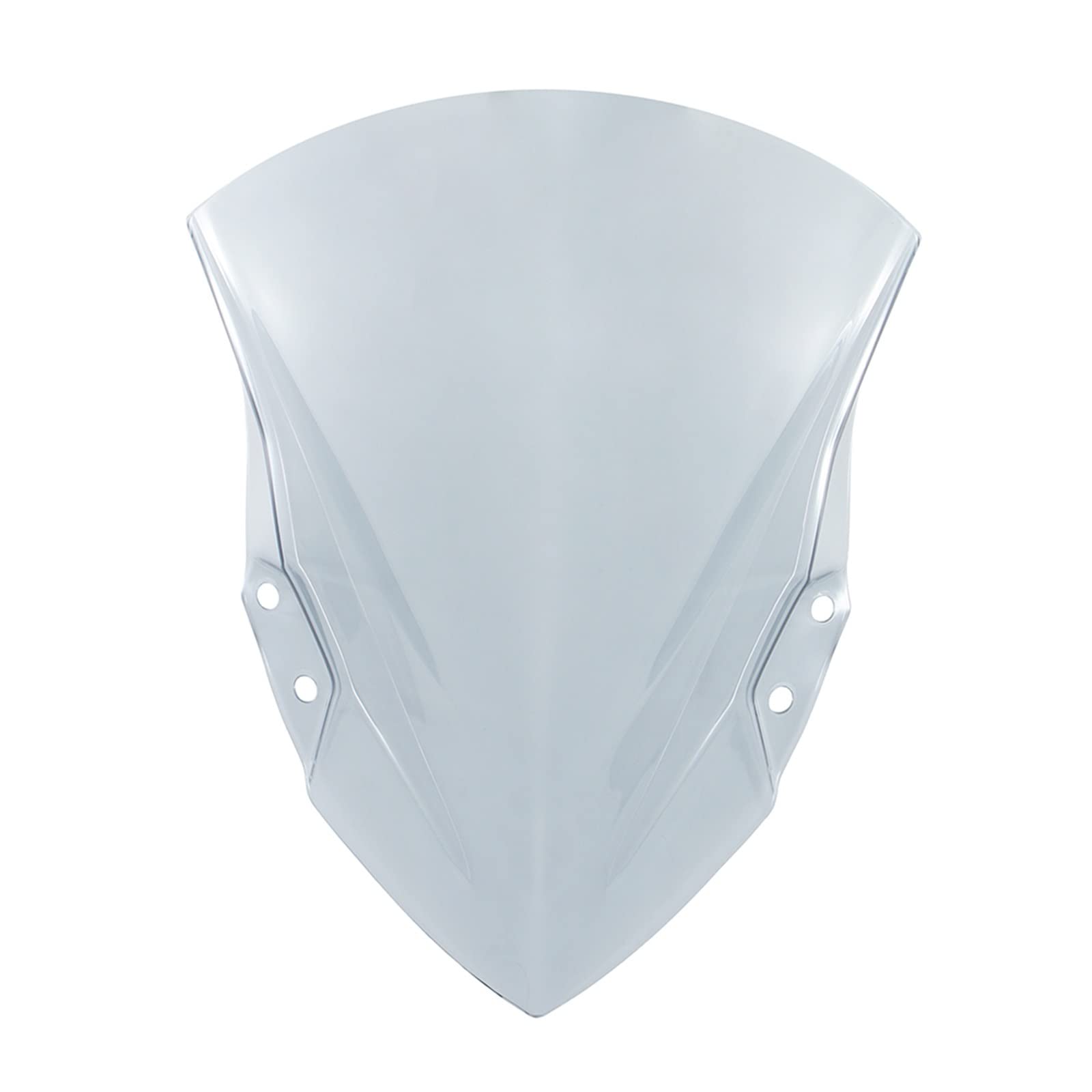 Windschutzscheibe Windschutz Für Kawasaki Für Ninja250 Für Ninja400 2018-2022 Spoiler Deflektor Windschild Windabwei(Light Smoke) von DZSQWETYU