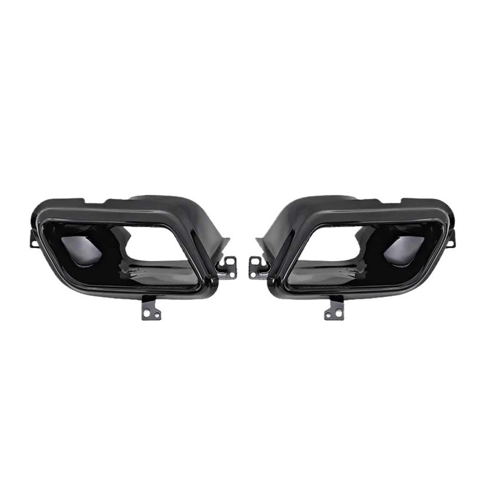 Auspuffrohr Auto Auspuffrohr Platz Schalldämpfer Schwanz Kehle Rohr Für Land Für Rover LR093575 LR093596 Auto Zubehör Echappement Voiture Silencieux(A pair black) von DZSYANJIASM