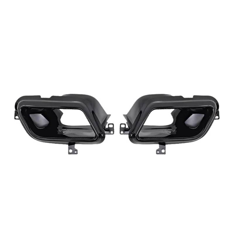 Auspuffrohr Auto Auspuffrohr Platz Schalldämpfer Schwanz Kehle Rohr Für Land Für Rover LR093575 LR093596 Auto Zubehör Echappement Voiture Silencieux(A pair black) von DZSYANJIASM