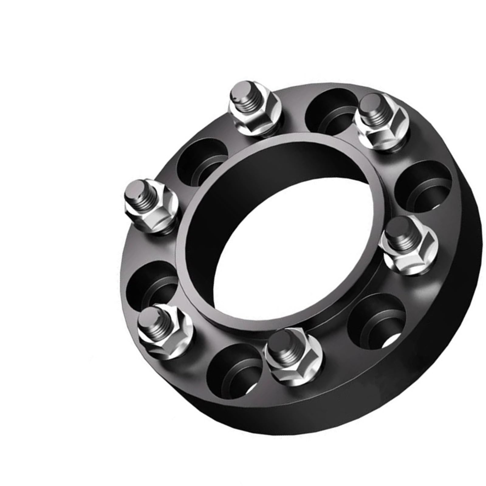 Wheel Spacers 2/4 stücke 6x139,7 93,1mm M12x1,5 Hub Centric Schwarz Geschmiedet Rad Spacer Für Bronco 2021-2024 Flansch Plate30/35/38/50mmmm Spurplatten Spurverbreiterung(4pcs 35mm) von DZSYANJIASM
