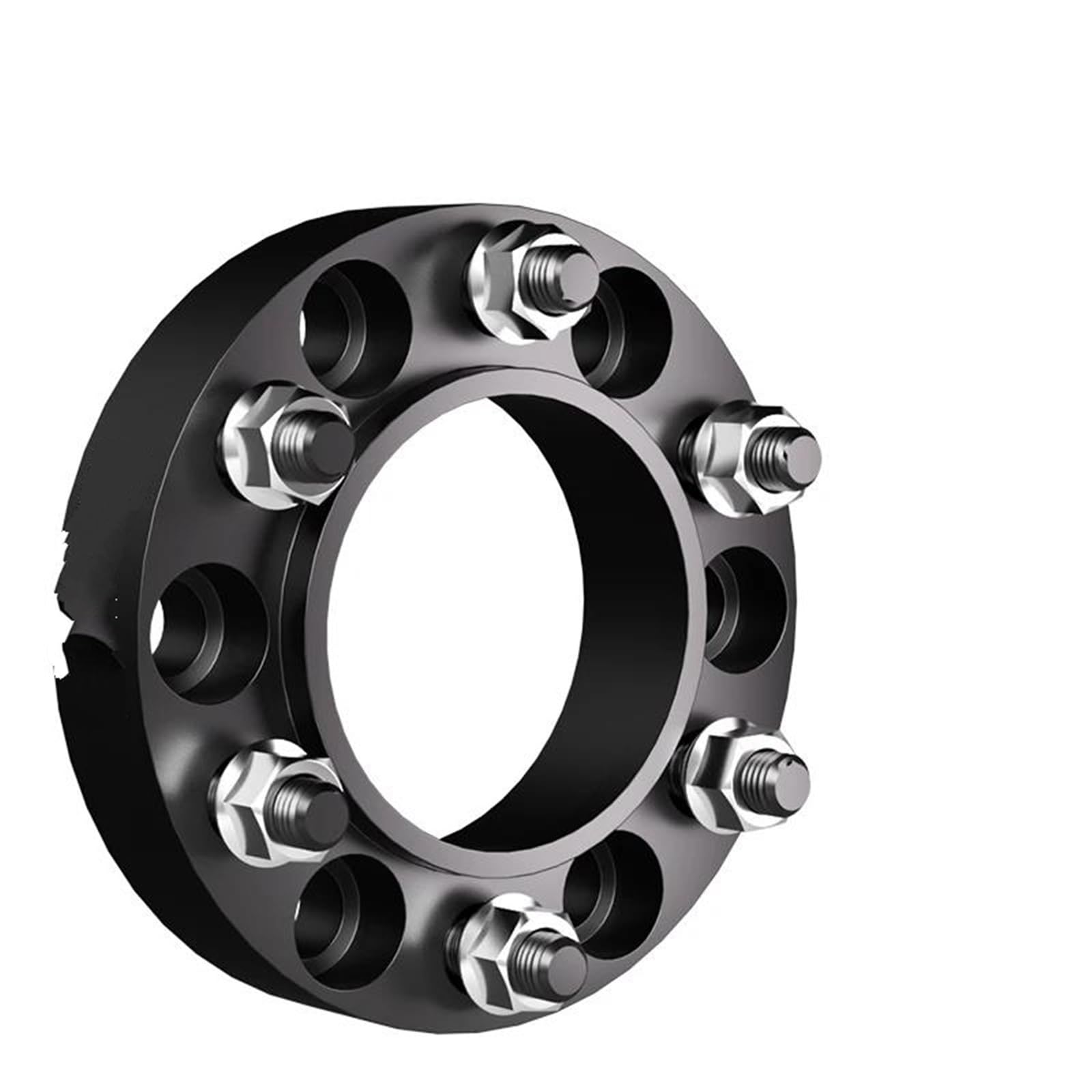 Wheel Spacers 2/4 stücke 6x139,7 CB95.1/106,1mm M14x1.5/12x1,5 Hub Centric Schwarz Geschmiedet Rad Spacer Für Lexus GX Flansch Plate25/30/35mm Spurplatten Spurverbreiterung(4pcs 50mm) von DZSYANJIASM