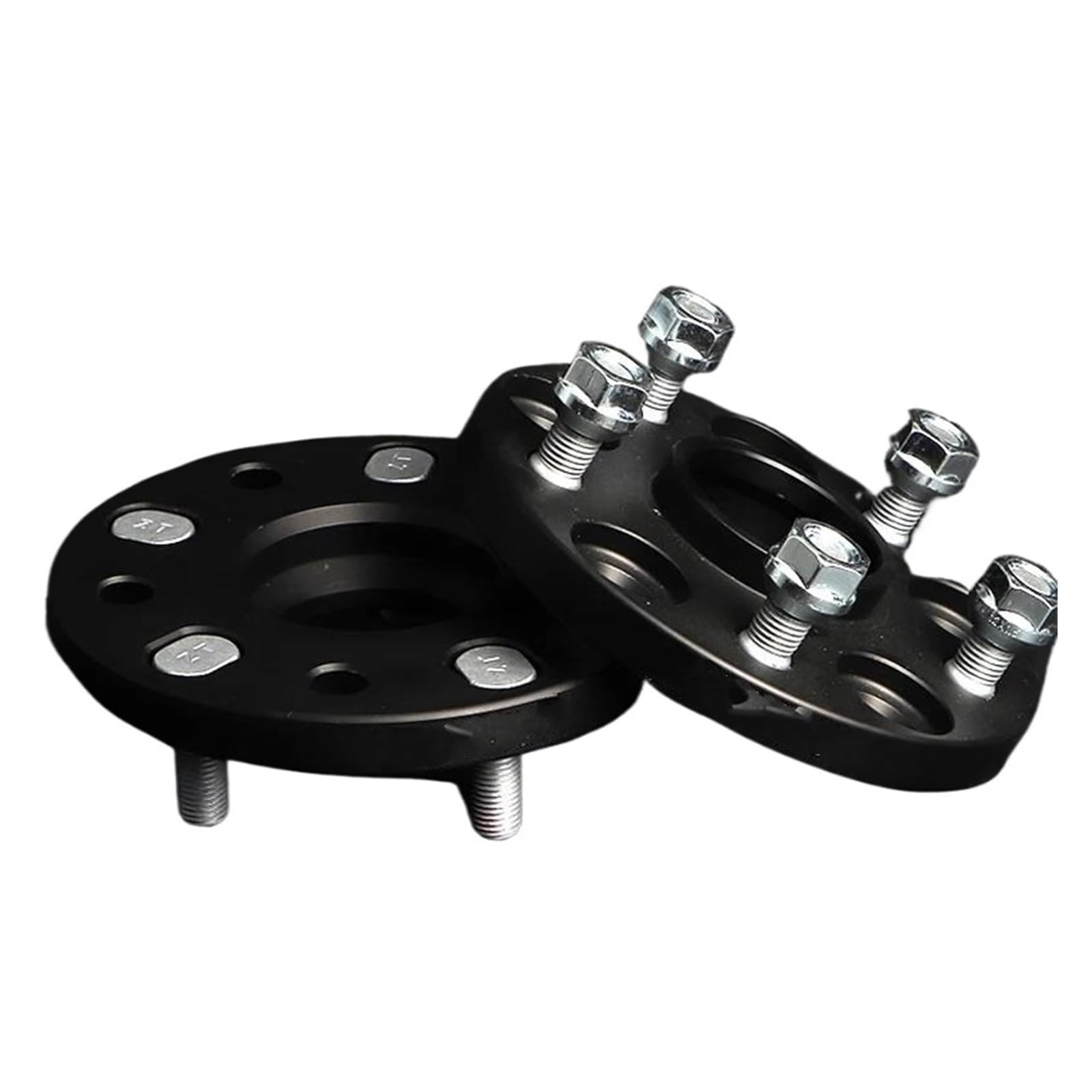 Wheel Spacers 2 Stück 15/20/25/30/35/40 Aluminium-Radabstandshalteradapter PCD 5x114.3CB 67.1 für Compass (2006-2016) Spurplatten Spurverbreiterung(60mm Black Spacers) von DZSYANJIASM