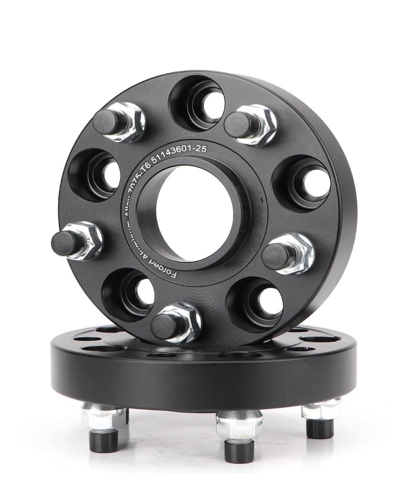 Wheel Spacers 2 Stück 15/20 mm 7075 Aluminium geschmiedete Spurverbreiterungen Adapter PCD 5x114,3 CB = 60,1 mm (ID = OD) M12 * 1,5 für Lexus Spurplatten Spurverbreiterung(2PCS 45MM) von DZSYANJIASM