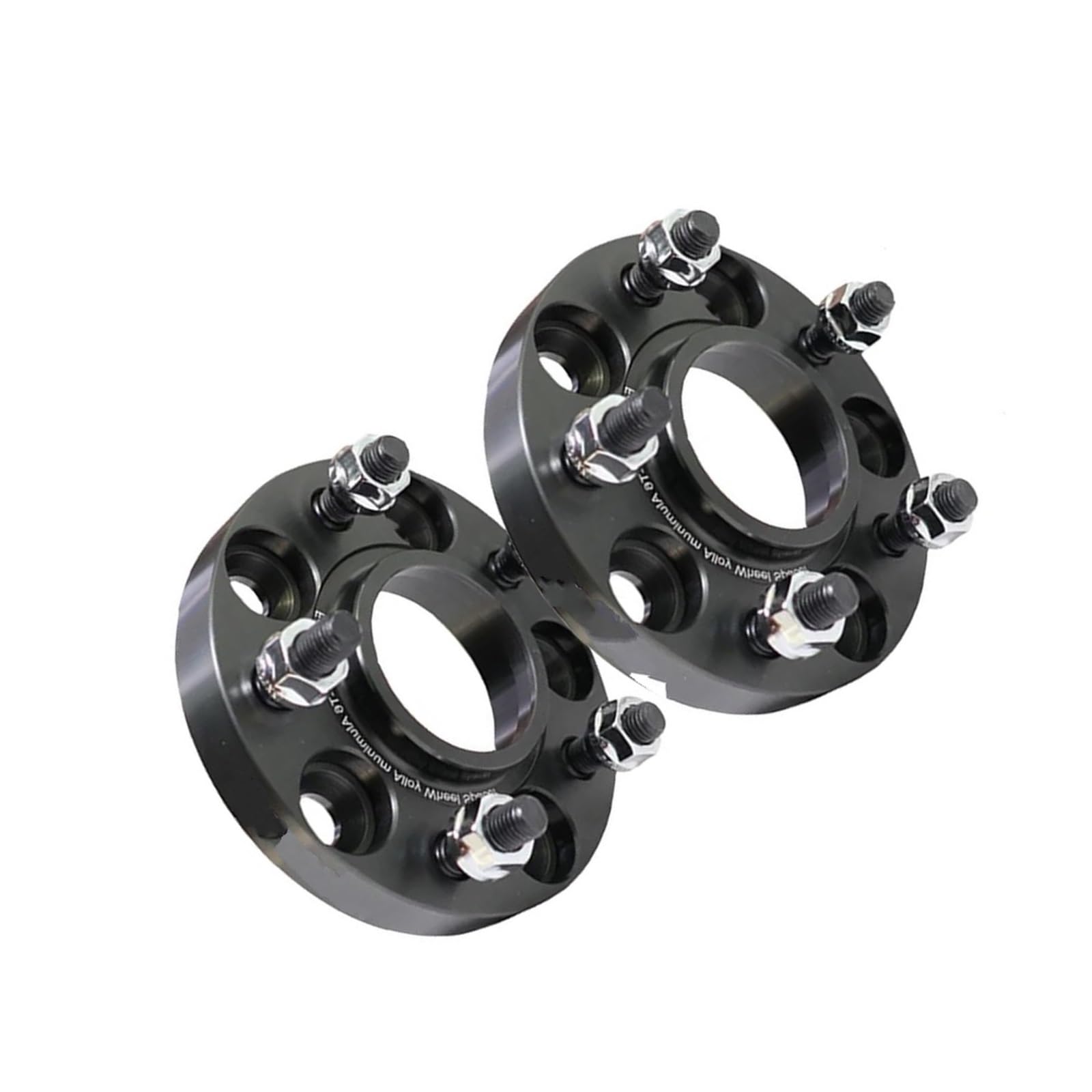 Wheel Spacers 2 stück 15/20/25/30/mm 5x10 0 56,1mm Rad Spacer Adapter 5 Lug Für lmpreza XV G4 Spurplatten Spurverbreiterung(2pcs Spacer 25mm-BK) von DZSYANJIASM