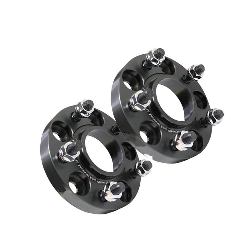 Wheel Spacers 2 stück 15/20/25/30/mm 5x10 0 56,1mm Rad Spacer Adapter 5 Lug Für lmpreza XV G4 Spurplatten Spurverbreiterung(2pcs Spacer 25mm-BK) von DZSYANJIASM
