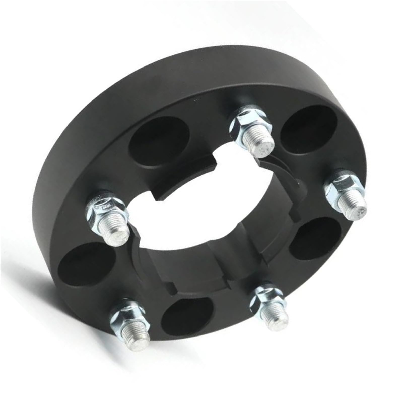 Wheel Spacers 2 stück 25/30/35/40/50/60mm Rad Spacer Adapter 5 Lug Für Land für Rover PCD 5X 165,1 CB 113,1mm M16xP 1,5 Spurplatten Spurverbreiterung(25mm Black) von DZSYANJIASM