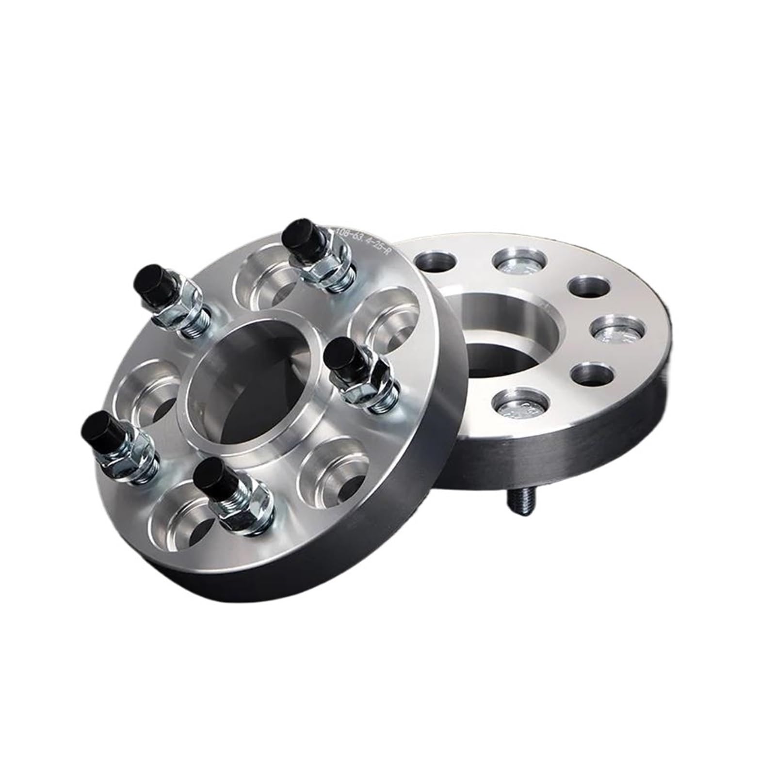 Wheel Spacers 2 stück 25/30/35/40mm PCD 5x120 CB 64,1mm Rad Spacer Adapter Für typ R M12x 1,5 Spurplatten Spurverbreiterung(2PCS 40mm Silver M12) von DZSYANJIASM