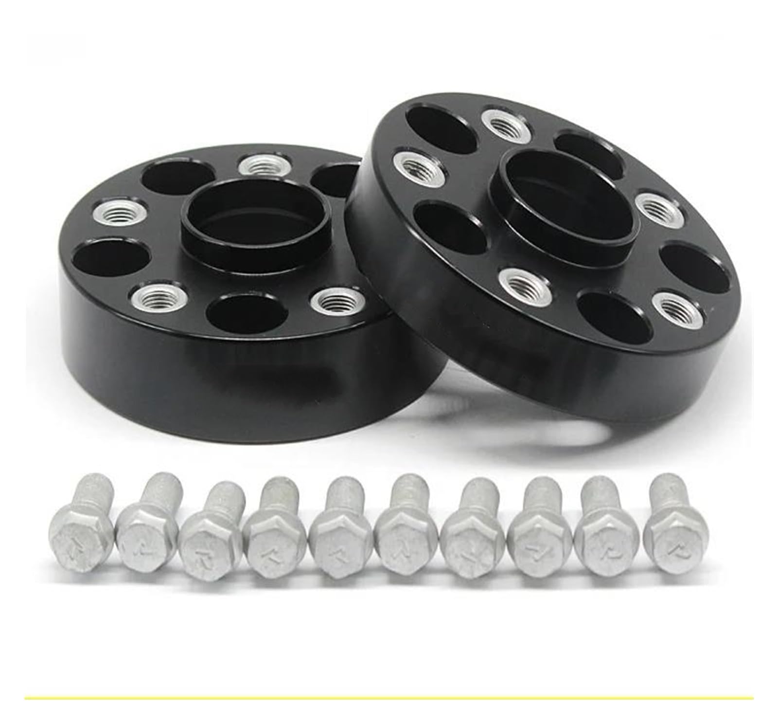 Wheel Spacers 2 stück 25/30/35mm Rad Spacer Adapter für X5 X6 E70 E71 E72 F15 F16 F85 F86 PCD 5x120 CB 74,1mm M14xP 1,25 Spurplatten Spurverbreiterung(2PCS 45mm Black) von DZSYANJIASM