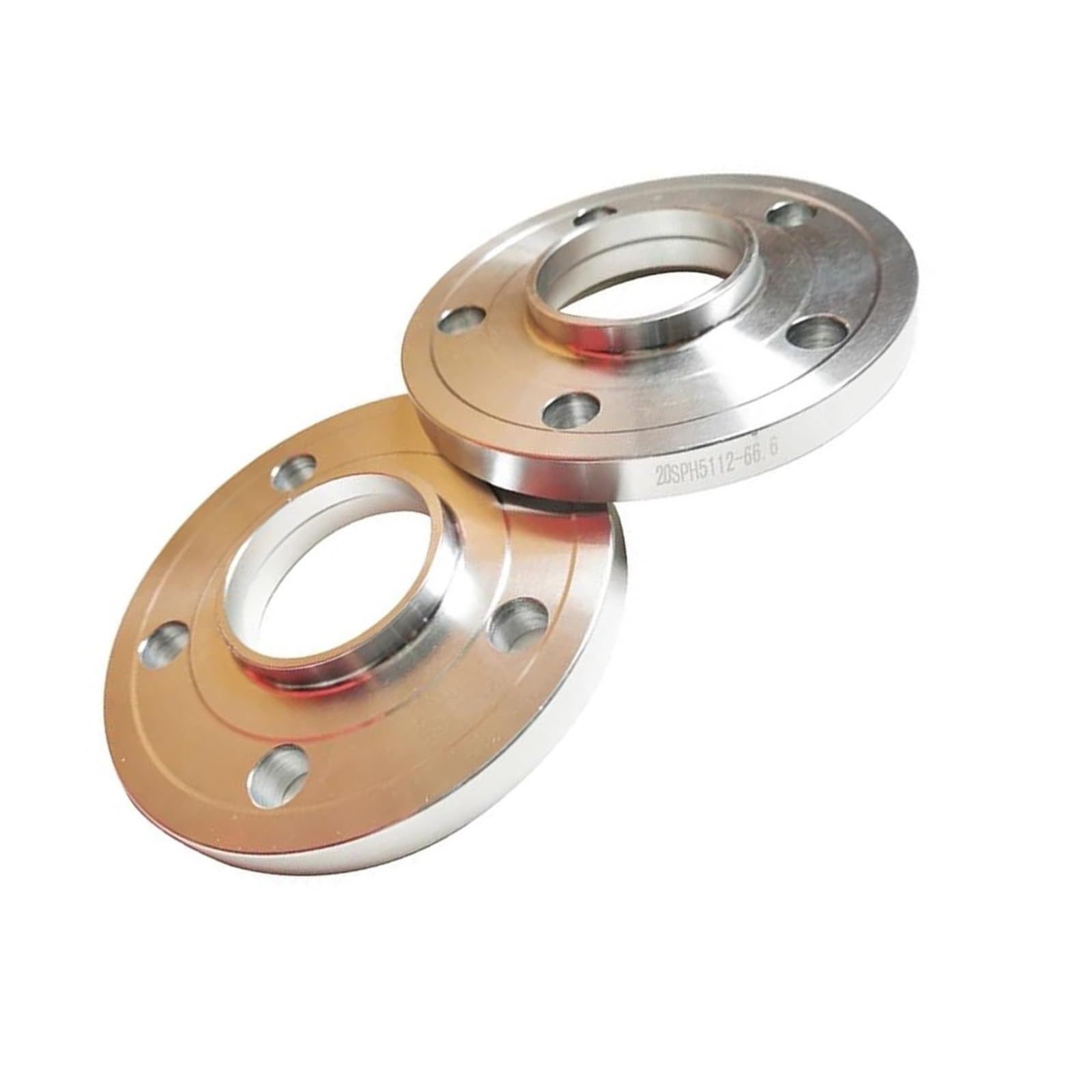 Wheel Spacers 20mm 5 * 112 Spurverbreiterung mit Kegel Radbolzen M14 * 1,25 Centric 66,6 Spurverbreiterungen für Cabrio Spurplatten Spurverbreiterung(47coneBlack 14x1.25) von DZSYANJIASM