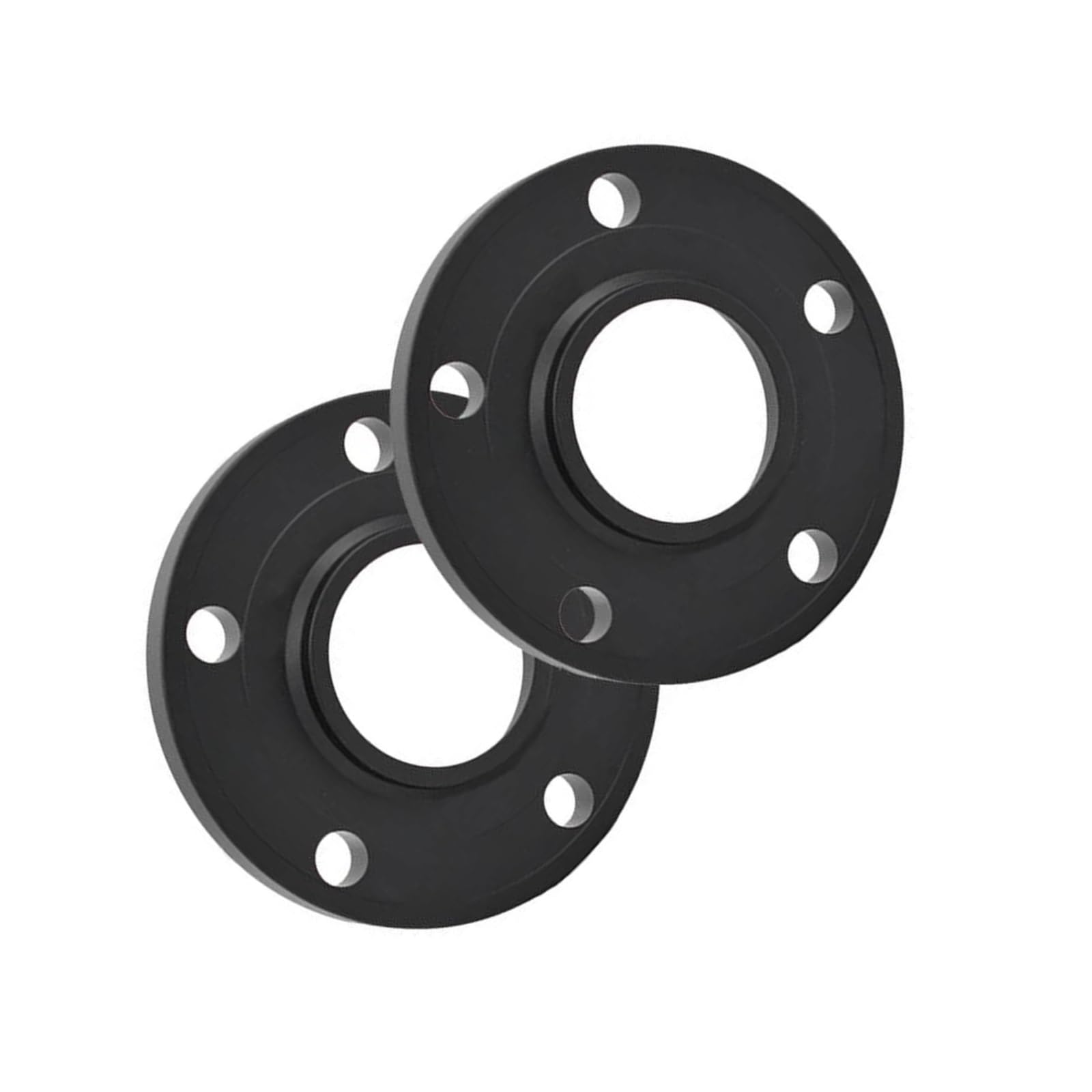 Wheel Spacers 20mm 5 * 112 Spurverbreiterung mit Kegel Radbolzen M14 * 1,25 Centric 66,6 Spurverbreiterungen für Kupfer Spurplatten Spurverbreiterung(20mm Black Spacer) von DZSYANJIASM
