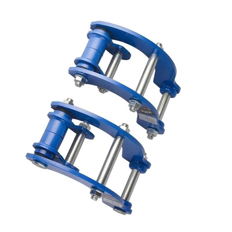 Wheel Spacers Embers Für D-MAX Vorne/Hinten Lift Kit 1 "-2" Stoßdämpfende Spacer Blau Auto Tuning Zubehör 1 Paar Spurplatten Spurverbreiterung(Blue 1 inch) von DZSYANJIASM