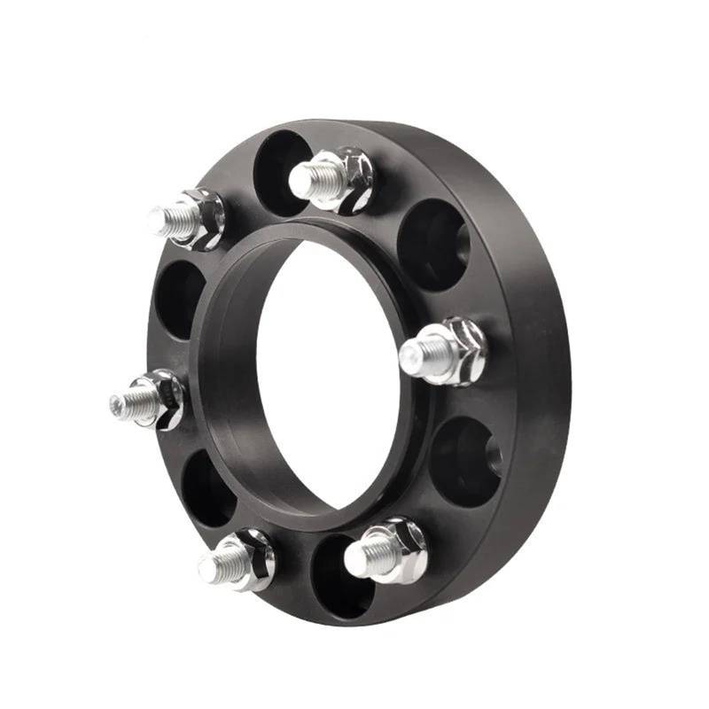 Wheel Spacers Embers Für Toyota Für Land Für Cruiser PCD 6X139.7 CB 95.1 M14X1.5 Geschmiedetes Aluminium Spurverbreiterungen Nabenadapter 2 Stück Spurplatten Spurverbreiterung(2PC Black 20MM) von DZSYANJIASM