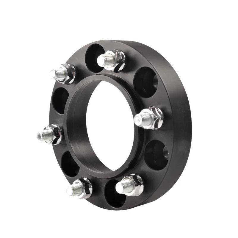 Wheel Spacers Embers Für Toyota Für Land Für Cruiser PCD 6X139.7 CB 95.1 M14X1.5 Geschmiedetes Aluminium Spurverbreiterungen Nabenadapter 2 Stück Spurplatten Spurverbreiterung(2PC Black 30MM) von DZSYANJIASM