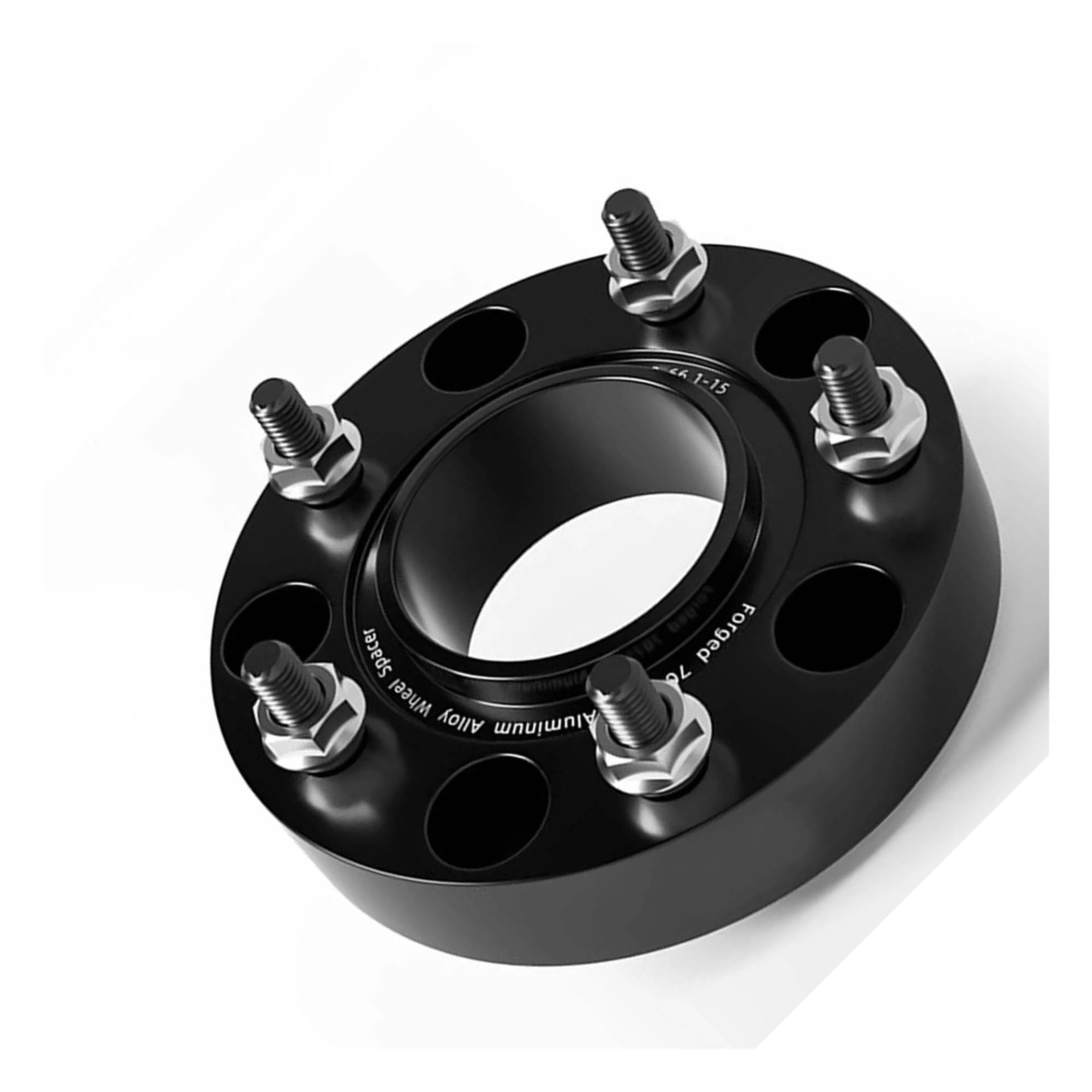 Wheel Spacers Hubcentric Spurverbreiterungen PCD 5x114.3 CB 66.1mm Für Nissan Spurplatten Spurverbreiterung(1 Piece Black 25mm) von DZSYANJIASM